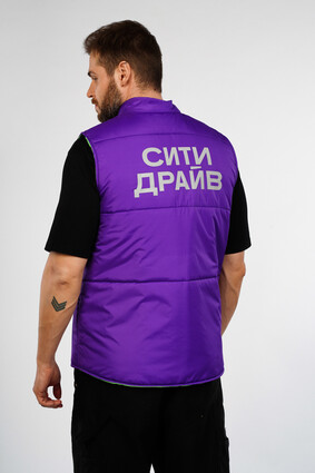 Жилет с логотипом Сити Драйв - фото 5 - превью