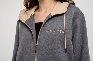 Зип-худи с логотипом - фото 3 - превью