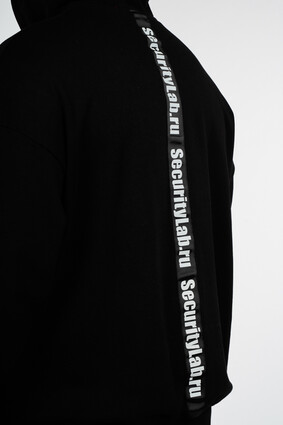 Худи с логотипом на спине - фото 2 - превью