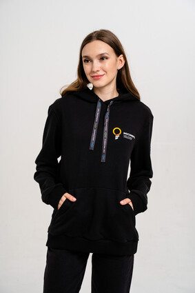 Худи с цветными шнурками - фото 0 - превью