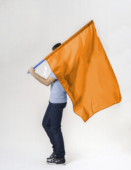 Оранжевый флаг