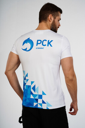 Футболка Slim Fit мужская - фото 3 - превью