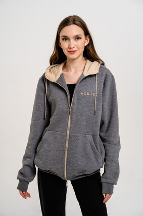 Зип-худи с логотипом - фото 2 - превью