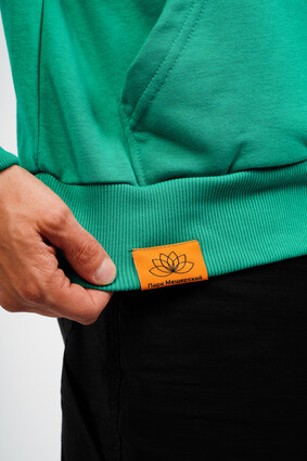 Худи зеленое - фото 5 - превью