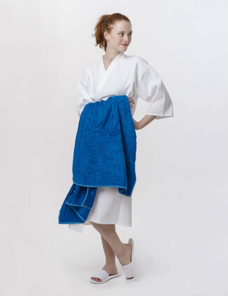 Халат (кимоно, с шалькой, с капюшоном) - фото 6