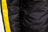 Куртка черная с желтым