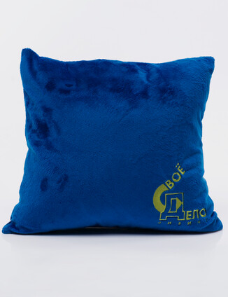 Синяя подушка - фото 2 - превью