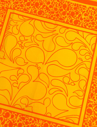 Оранжевый платок - фото 0 - превью