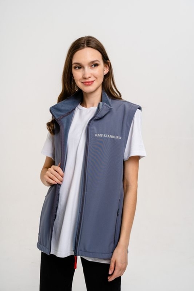 Жилет с логотипом KMT stanki