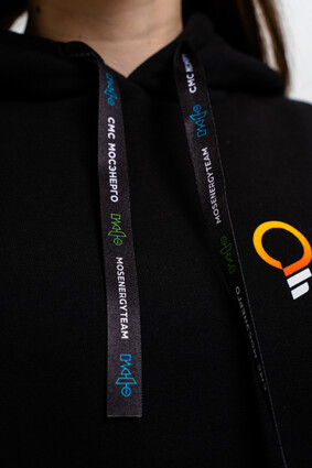 Худи с цветными шнурками - фото 2 - превью