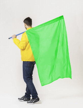 Салатовый флаг - фото 2