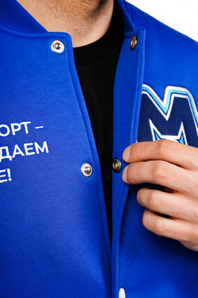 Бомбер с логотипом Мой спорт - фото 6 - превью