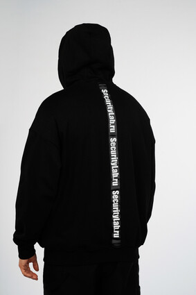 Худи с логотипом на спине - фото 0 - превью