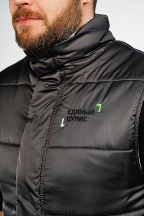Жилет с логотипом ЕДИНЫЙ ЦУПИС - фото 2 - превью