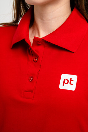 Поло красное - фото 2 - превью