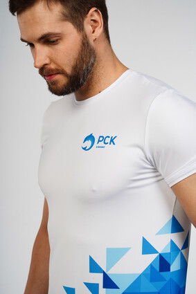 Футболка Slim Fit мужская - фото 2 - превью