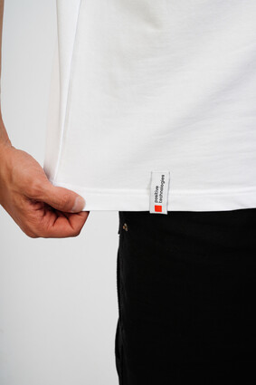 Футболка белая мужская с логотипом PT - фото 5 - превью