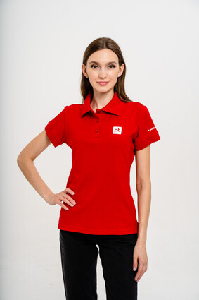 Поло красное - фото 0 - превью