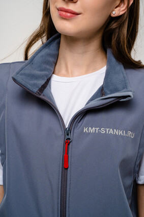 Жилет с логотипом KMT stanki - фото 3 - превью