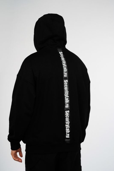 Худи с логотипом на спине