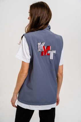 Жилет с логотипом KMT stanki - фото 2 - превью