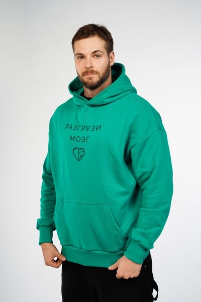 Худи зеленое