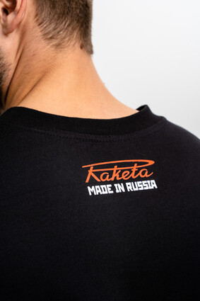 Футболка с логотипом Raketa - фото 2 - превью
